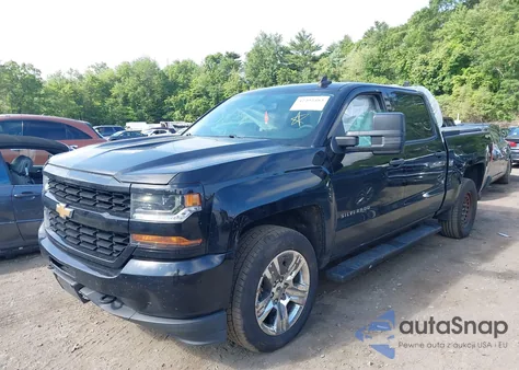 2018 Chevrolet Silverado Custom из США, поврежденный, VIN 3GCUKPECXJG462408